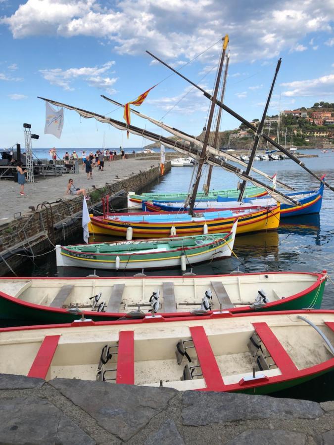 Appartement Vue Mer Les Pieds Dans L'Eau Collioure Eksteriør bilde